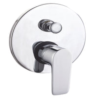 Ogomondo miscelatore doccia ad incasso da parete con deviatore italia rubinetto monocomando cromato *** confezione 1