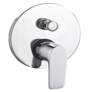 Ogomondo miscelatore doccia ad incasso da parete con deviatore italia rubinetto monocomando cromato *** confezione 1