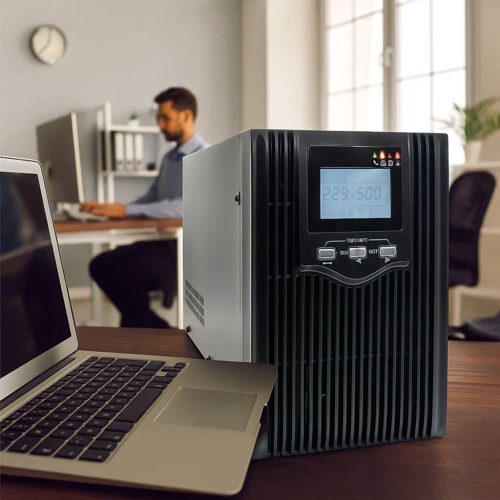 Mach power ups metal con display digitale e stabilizzatore avr *** potenza ampere (va) 3000 va, confezione 1