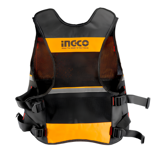 Gilet lavoro portattrezzi 7 tasche multiuso robusto pratico professionale ingco