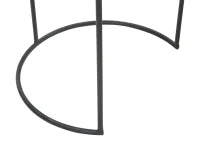 Tavolinetti Alti Bascket Botis Set 3 Pz Cm Ø 42.5X60-35.5X54-30.5X49