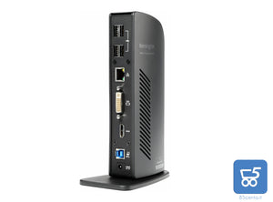 Kensington sd3500v Docking Station USB 3.0 Uscita Video DVI HDMI 4 Porte USB + 2 USB 3.0 Ethernet per Connettivi con Alimentatore e Cavo USB