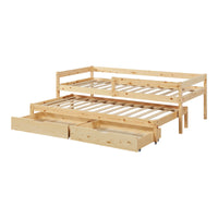 Letto per Cameretta Sonkajärvi a 2 Posti Letto + 1 Materasso da 90 x 200 cm [en.casa]