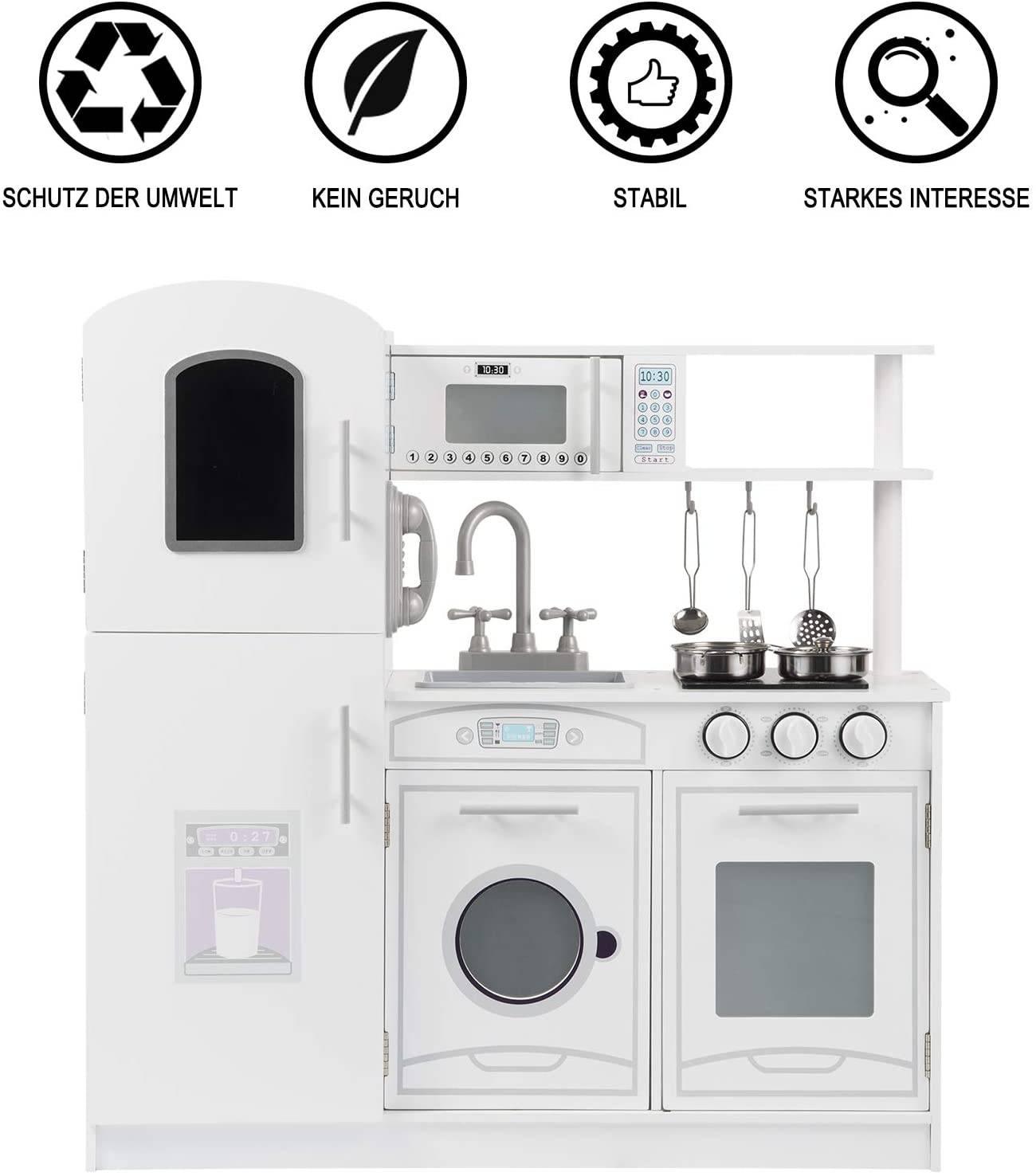 Cucina da gioco per bambini in legno con accessori 19_0000177