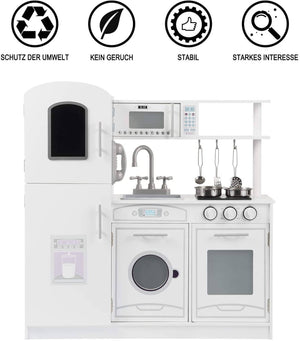 Cucina da gioco per bambini in legno con accessori 19_0000177