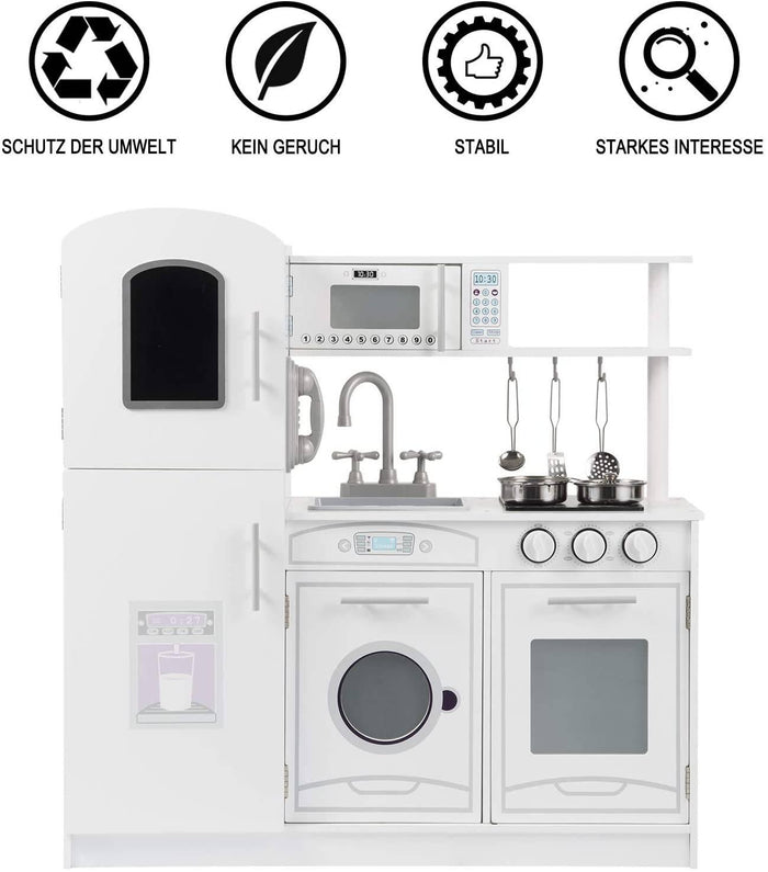 Cucina da gioco per bambini in legno con accessori 19_0000177