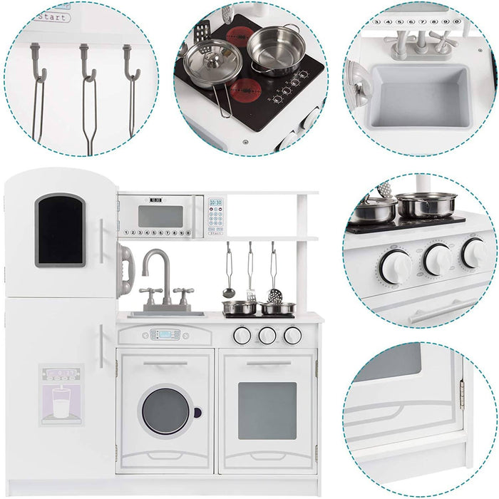 Cucina da gioco per bambini in legno con accessori 19_0000177