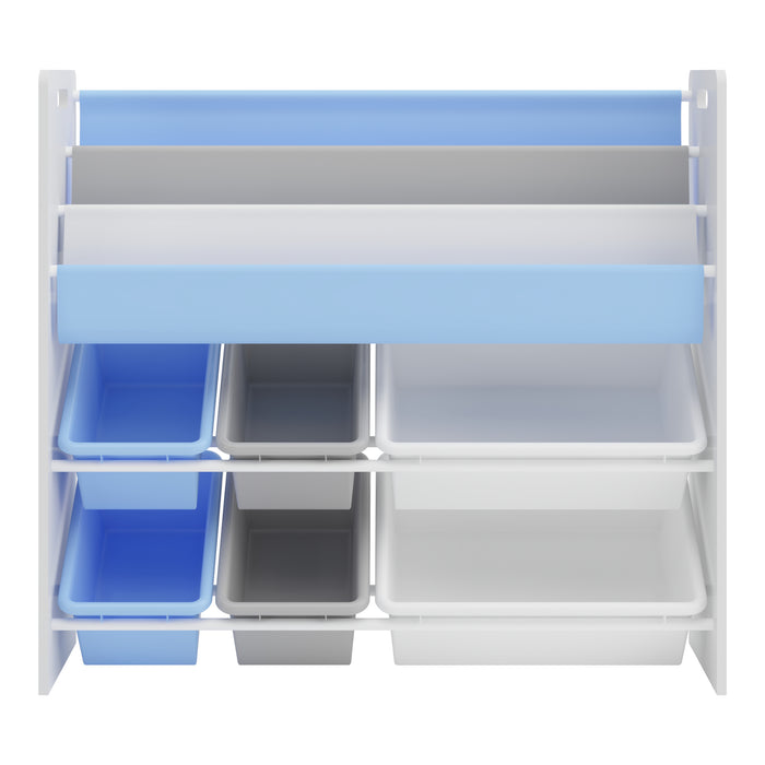 Scaffale per Cameretta Rødøy Mobile Porta Giochi 78x86x27 cm Decorazione Koala [en.casa]