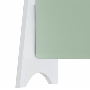 Libreria per bambini 60 x 62 x 28 cm in bianco verde e viola 03_0008992
