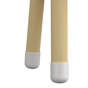 Set di Toeletta Vestnes Tavolino da Trucco con Sedia per Cameretta - Rosa/Bianco [en.casa]