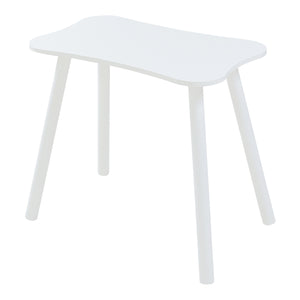 Set Panjang Tavolo e 2 Sedie per Bimbi - Bianco [en.casa]