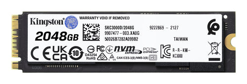 Kingston Technology 2048G KC3000 M.2 2280 NVMe SSD