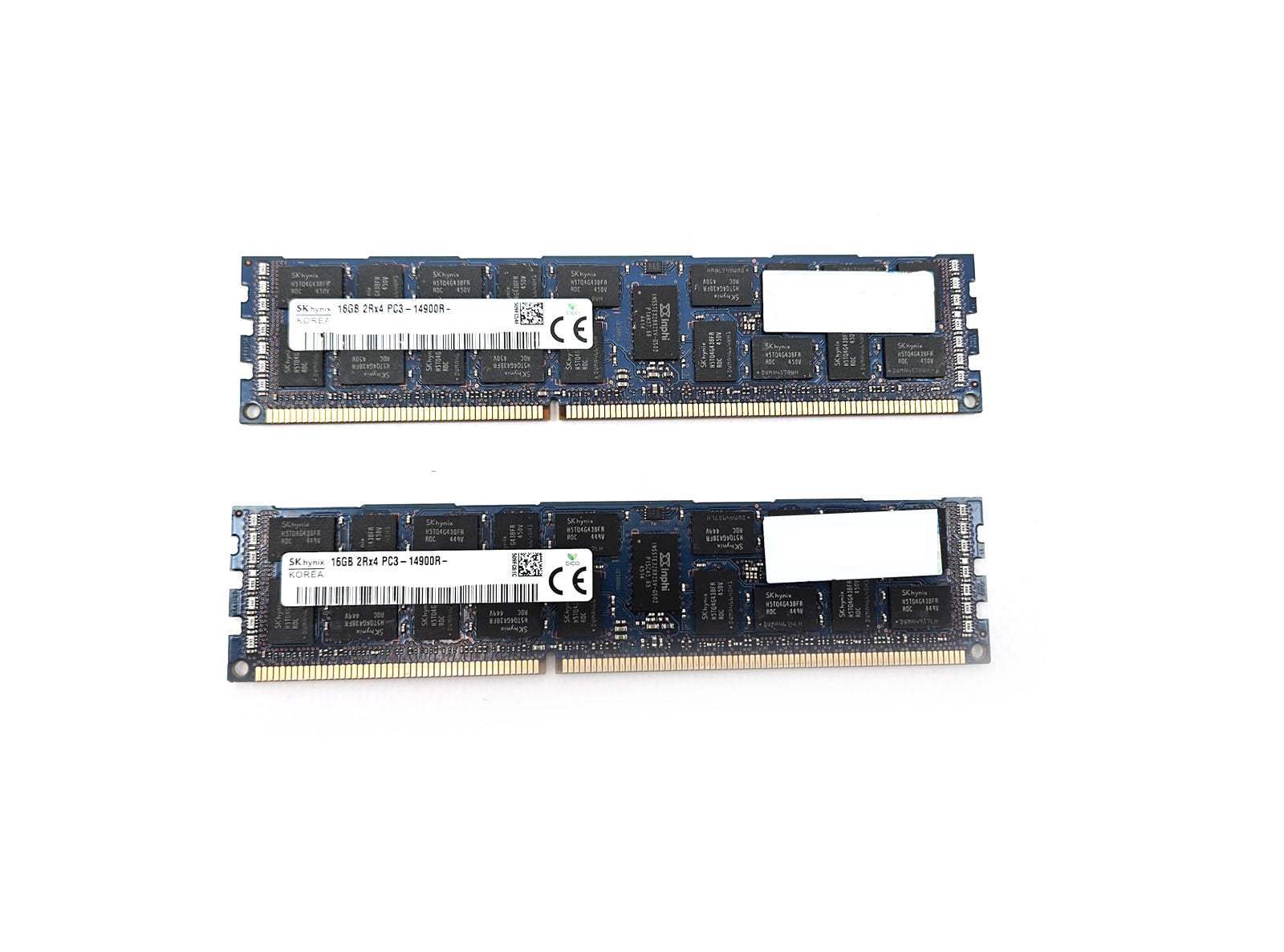 Kit 2 Banchi RAM Hynix per SERVER 16GB DDR3 2Rx4 PC3-14900R - RICONDIZIONATO