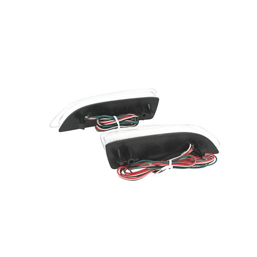 Kit 2 Fanali Posteriori A Led Trasparente Per Lexus CT 200h Toyota Corolla Sostituzione Riflettore Catarifrangente