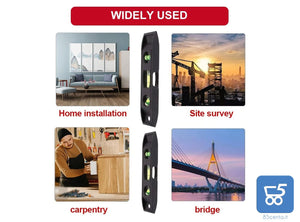 Kit 2 Livelle a Siluro a Bolla Magnetica da 15 cm e 23 cm Torpedo Piccolo