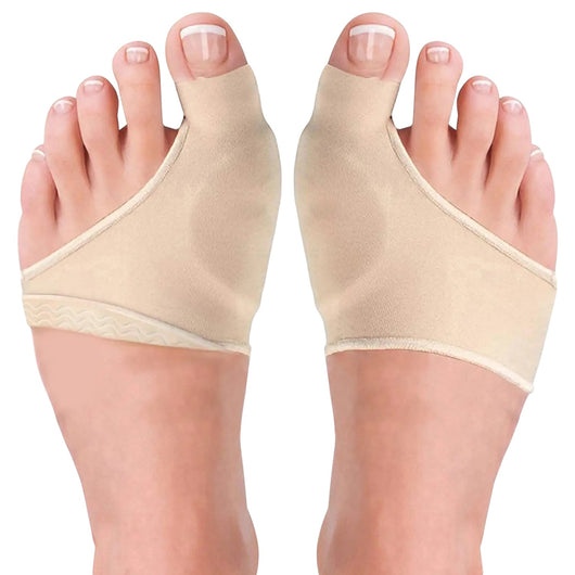 Kit 2 Supporto protezione per alluce valgo 2 Calzini con Cuscinetto in Silicone