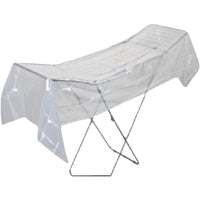 Kit 2 TeloTeli Copri Proteggi Bucato Stendino Antipioggia Impermeabile 250x180Cm