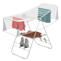 Kit 2 TeloTeli Copri Proteggi Bucato Stendino Antipioggia Impermeabile 250x180Cm