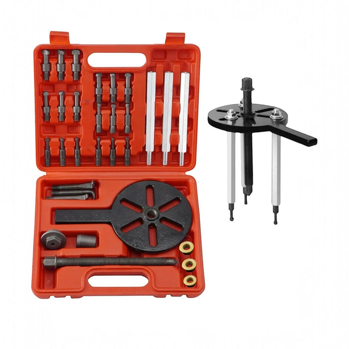 Kit 21 Pz Estrattore Disclocatore Separatore Cuscinetti Estrattori A 3 Ganasce