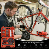 Kit 21 Pz Estrattore Disclocatore Separatore Cuscinetti Estrattori A 3 Ganasce