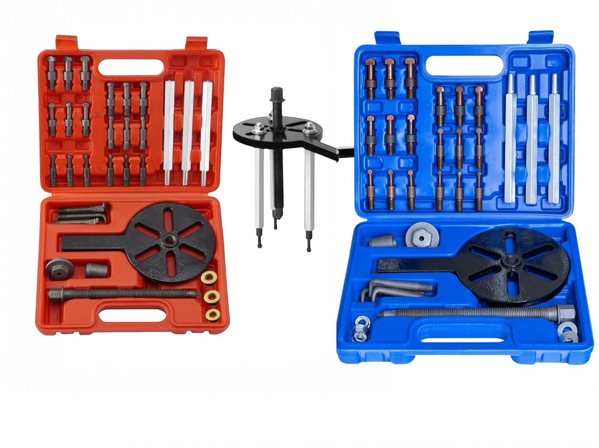 Kit 21 Pz Estrattore Disclocatore Separatore Cuscinetti Estrattori A 3 Ganasce