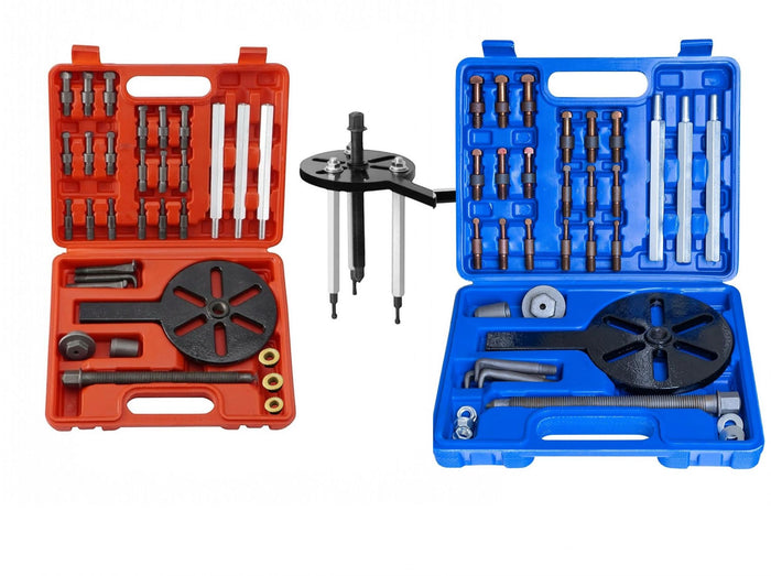 Kit 21 Pz Estrattore Disclocatore Separatore Cuscinetti Estrattori A 3 Ganasce