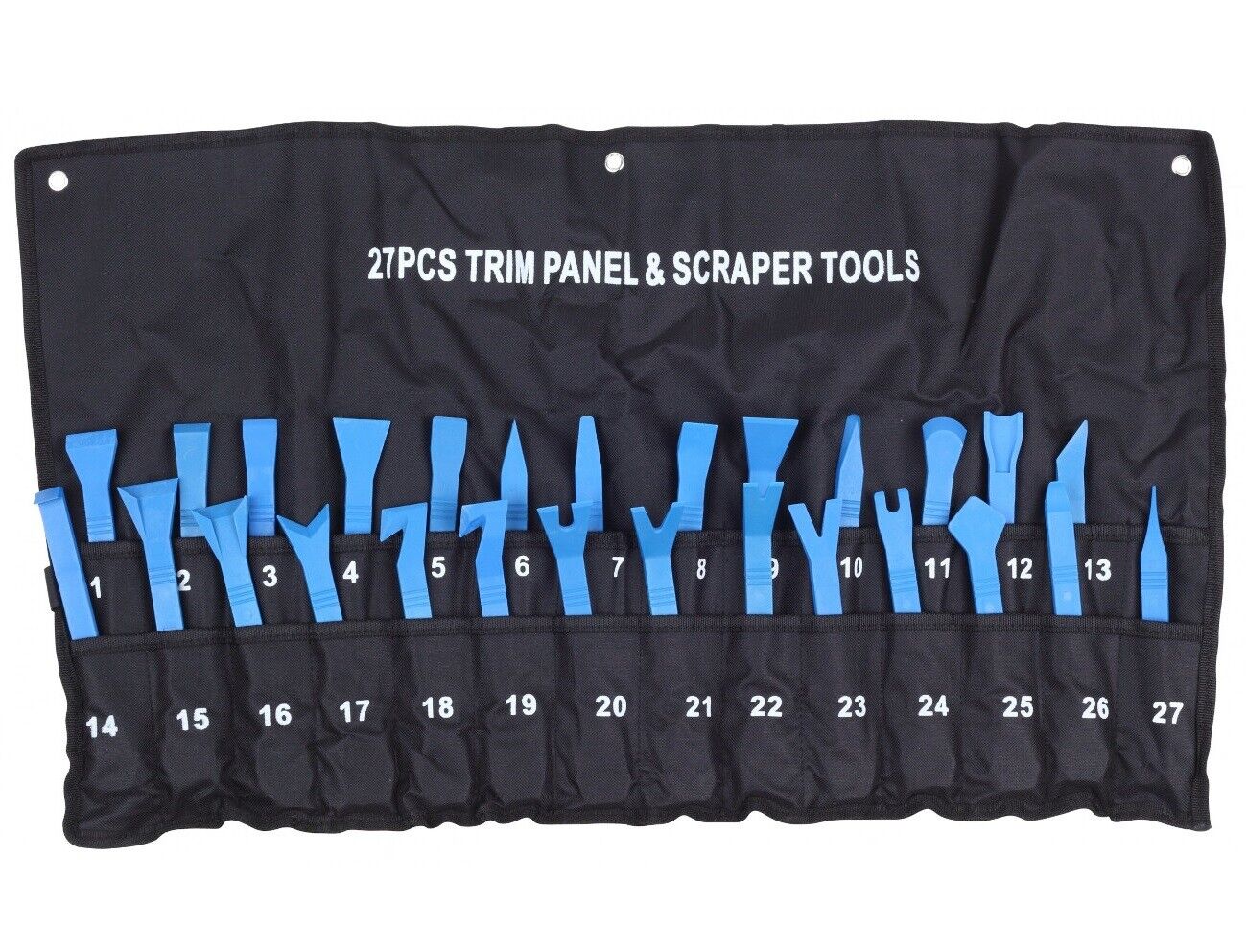 Kit 27 leve smontaggio rimozione pannelli portiere clip stereo cruscotto auto