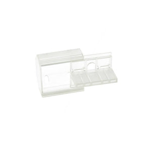 Kit Clip Gancio Plastica Per Fissaggio Angolo Interno Muro Parete Del Profilato Alluminio BA4420