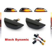 Kit Freccia Laterale a Led Side Marker Dinamica Lente Fume Opel Mokka X Chevrolet Trax Resistenza Inclusa