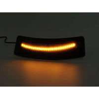 Kit Freccia Laterale a Led Side Marker Lente Nero Fume Luce Arancione Per BMW Serie 3 F30 OEM 63147847205 63147847206