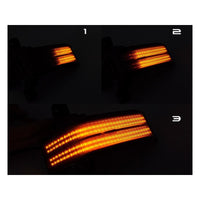 Kit Freccia Led Specchietto Retrovisore Dinamico Sequenziale Chevrolet Silverado GMC  Sierra Lente Fume Arancione