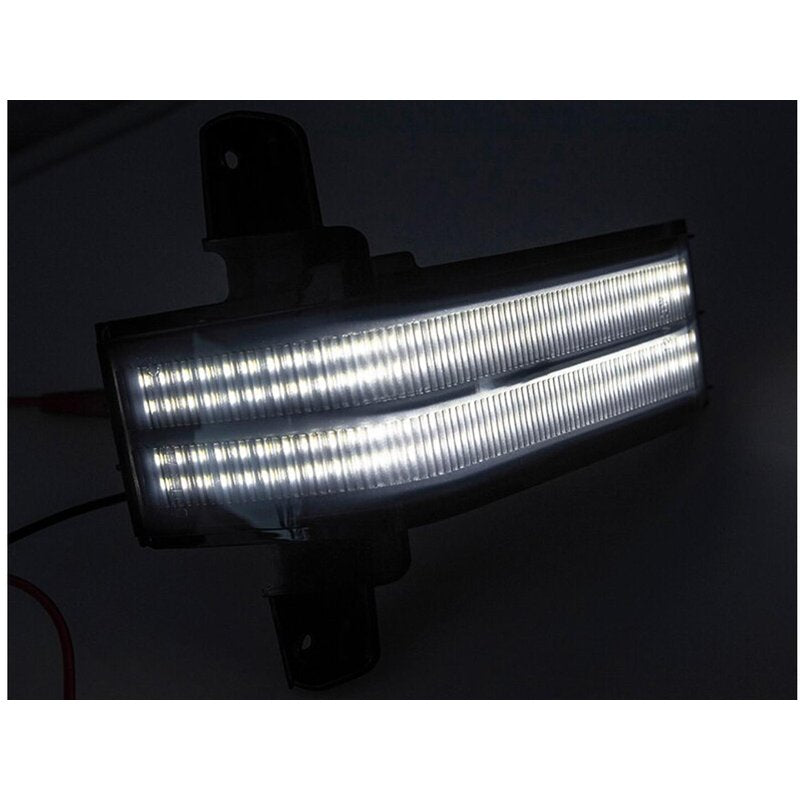 Kit Freccia Led Specchietto Retrovisore Dinamico Sequenziale Chevrolet Silverado GMC  Sierra Lente Fume Arancione