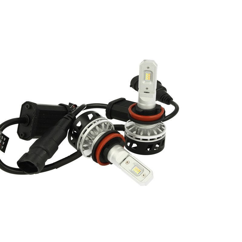 Kit Full Led Canbus H8 H11 30W Dual Color 6000K 3000K Doppio Colore Bianco Giallo Super Luminoso e Antinebbia 12V 24V 5000lm