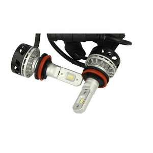 Kit Full Led Canbus H8 H11 30W Dual Color 6000K 3000K Doppio Colore Bianco Giallo Super Luminoso e Antinebbia 12V 24V 5000lm