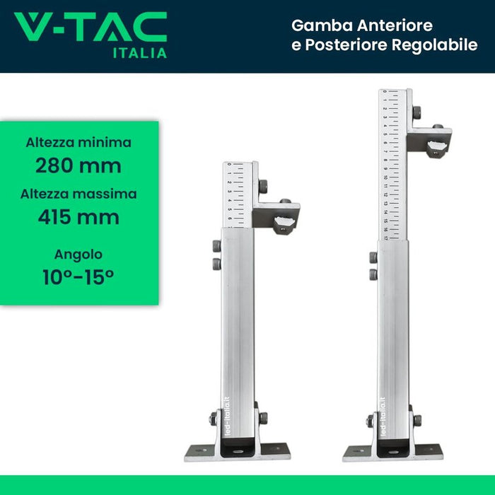 Kit Gamba Anteriore e Posteriore Regolabile H280-415mm/10°-15° Per VT-450 VT-545 SKU-11385
