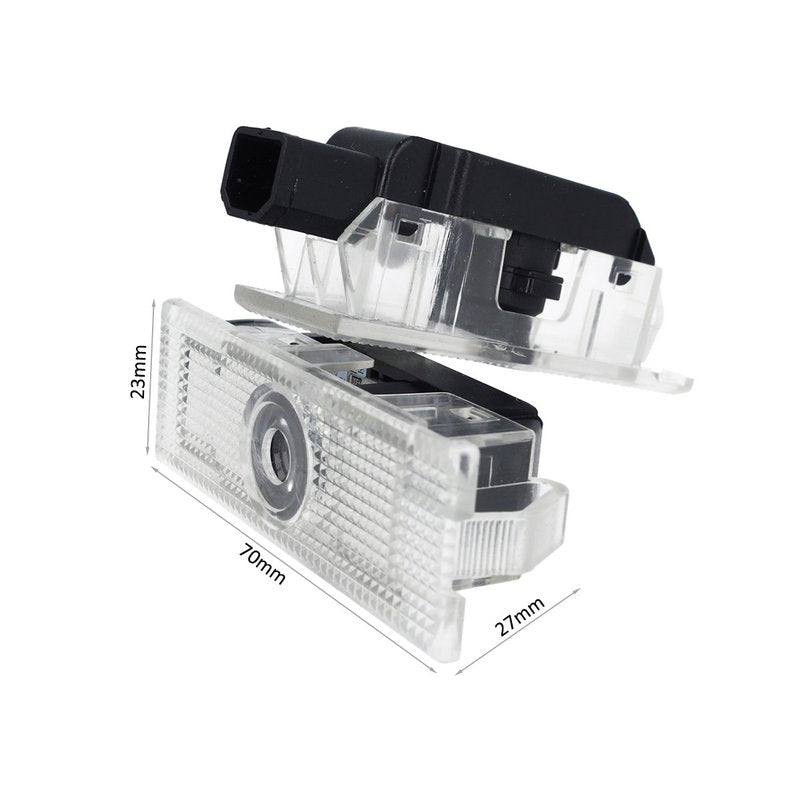 Kit Luci Led Logo Proiettori Auto Portiere Per Alfa Romeo 159 166 Mito Giulietta Giulia Stelvio Spider 12V 5W