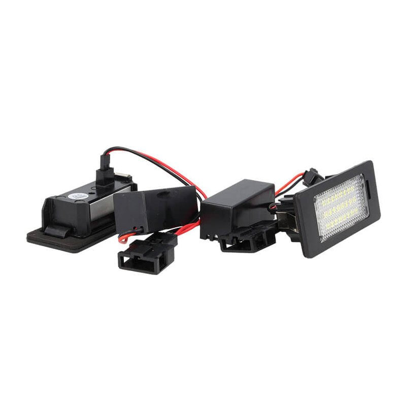 Kit Luci Targa Led Audi Q5 A4 A1 4D 5D S5 A5 TT Passat Porsche Panamera Bianco Canbus No Errore