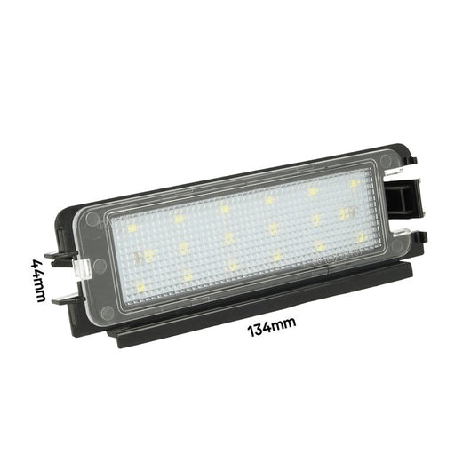 Kit Luci Targa Led Dacia Sandero II Dopo 2012 12V 3W Bianco Canbus