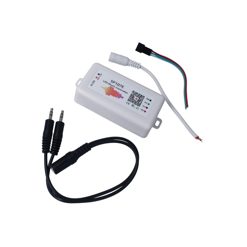 Kit Music Controller Centrlina Bluetooth Per Striscia Led Dinamica SPI Magic Color RGB IC WS2811 WS2812B WS2815 WS2801 SP107E