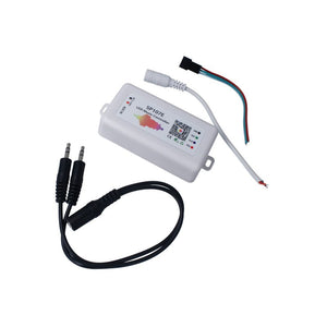 Kit Music Controller Centrlina Bluetooth Per Striscia Led Dinamica SPI Magic Color RGB IC WS2811 WS2812B WS2815 WS2801 SP107E