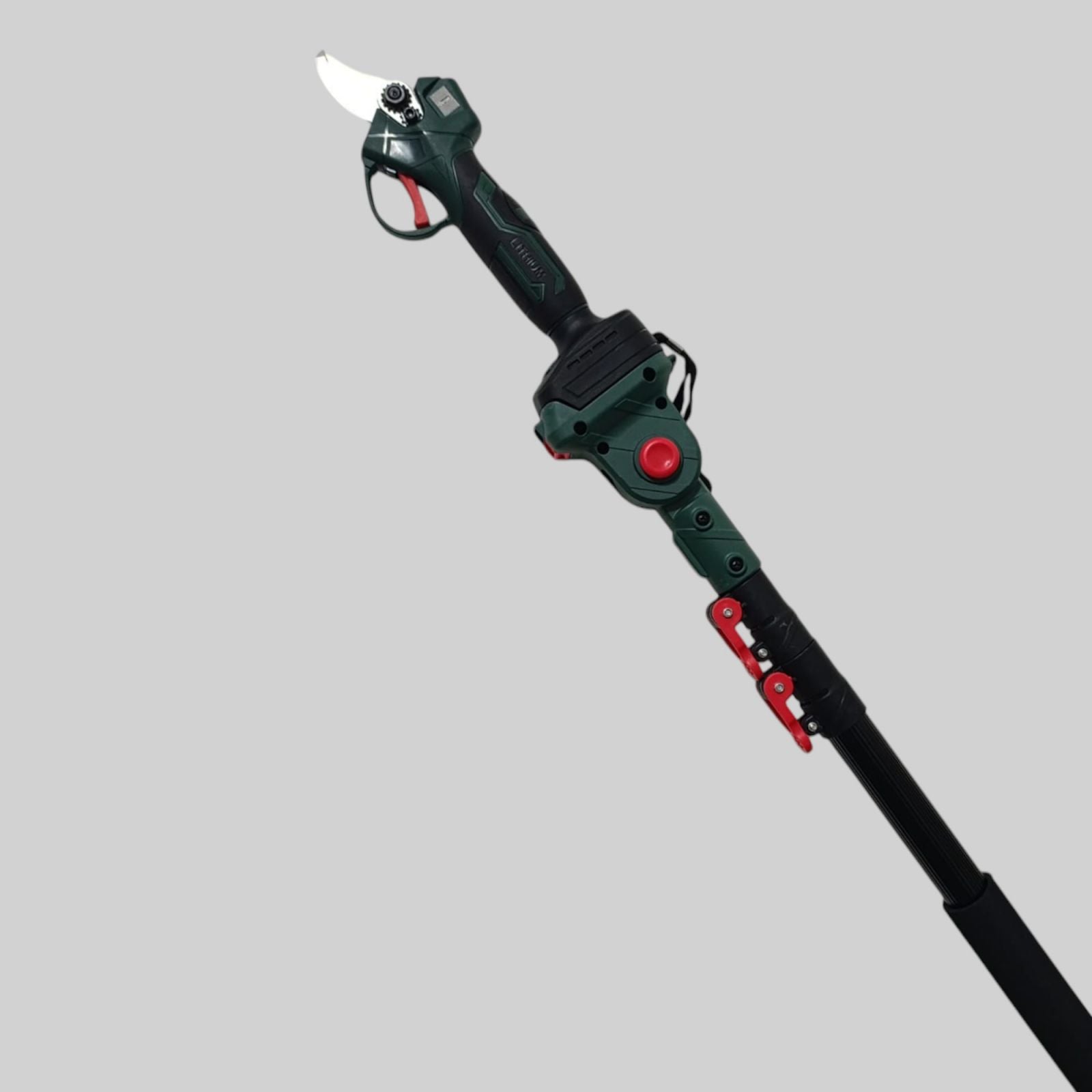 Kit Potatura Forbice Cesoia Motosega 6" a batteria 68Vf +asta telescopica CH0402