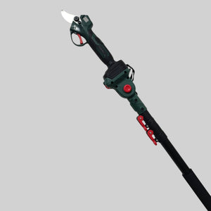 Kit Potatura Forbice Cesoia Motosega 6" a batteria 68Vf +asta telescopica CH0402