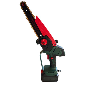 Kit Potatura Motosega 8'' + Forbice Cesoia a 2 Batteria 88Vf Motore Brushless