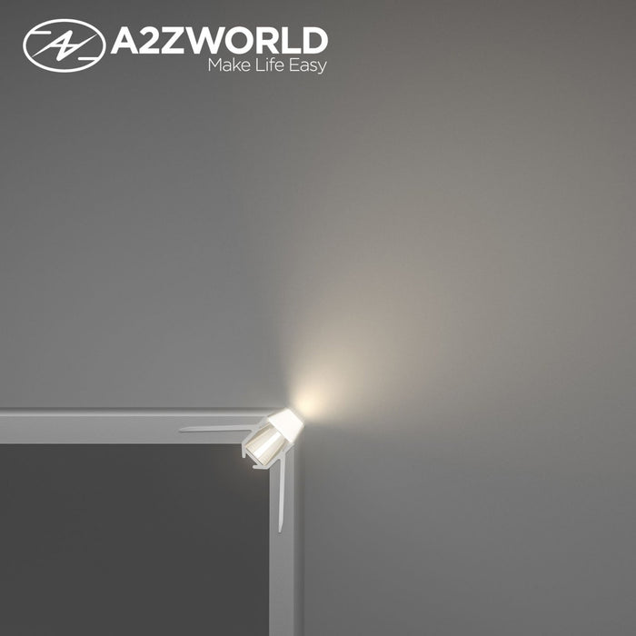 Kit Profilo Alluminio Completo Da 2 Metri Per Striscia Led, Angolare Esterno Da Incasso Con Alette Scomparsa,  Dimensione 47.3*22.6mm, Larghezza Interna 10mm, 242g/m, Copertura Opale, Tappi Chiusura e Clip Fissaggio Incluso,BAV3361