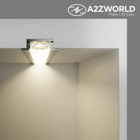 Kit Profilo Alluminio Completo Da 2 Metri Per Striscia Led, Da Incasso, Dimensione 24.7*7mm, Larghezza Interna 12.4mm, 133g/m, 2 Metri Copertura Opale, Tappi Chiusura e Clip Fissaggio Incluso, BAV10320,BAV3350,BA2507