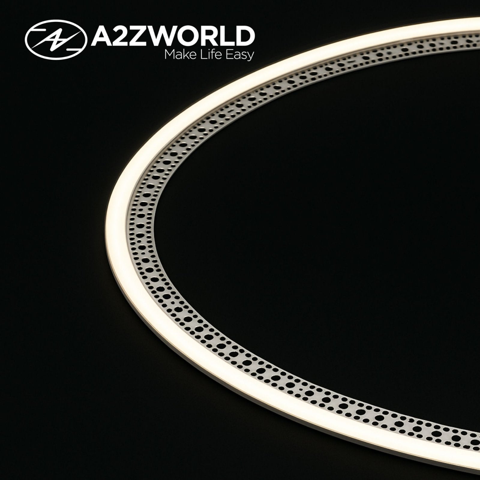 Kit Profilo Alluminio Completo Da 2 Metri Per Striscia Led, Da Incasso Cartongesso Curvabile Un Lato, Dimensione 35*12.5mm, Larghezza Interna 12mm, Copertura Opale, Tappi Chiusura e Clip Fissaggio Incluso