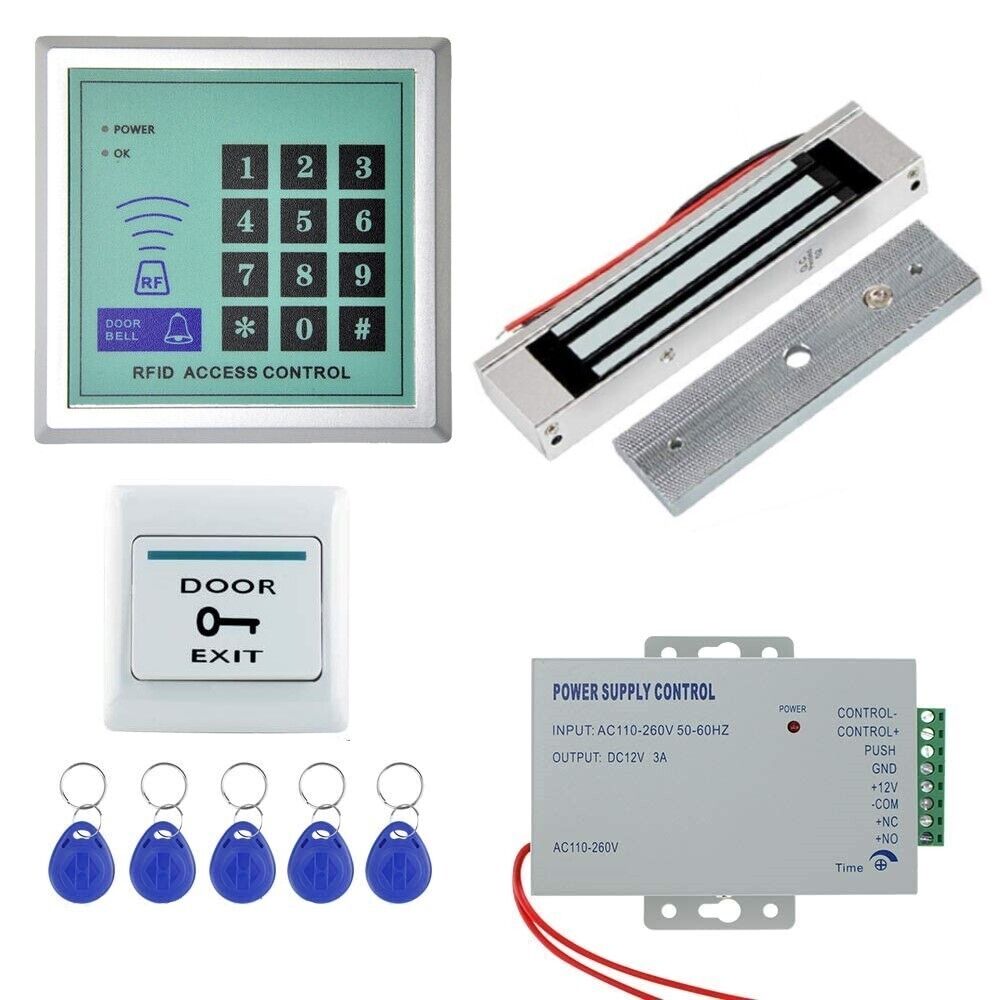 Kit Serratura Magnetica Elettronica Sistema di Controllo Accessi RFID Apriporta