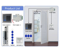 Kit Serratura Magnetica Elettronica Sistema di Controllo Accessi RFID Apriporta