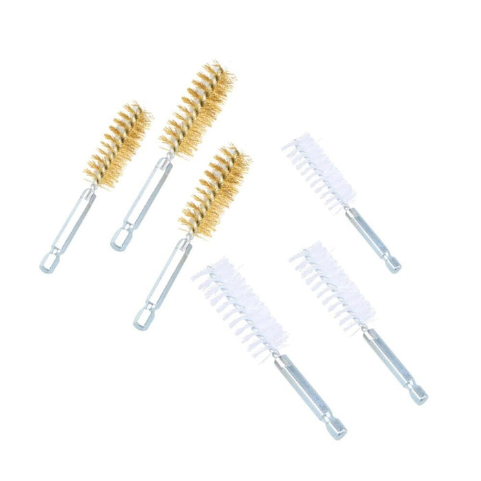 Kit Spazzole per pulizia del canale sede iniettori motori diesel - 19 pezzi