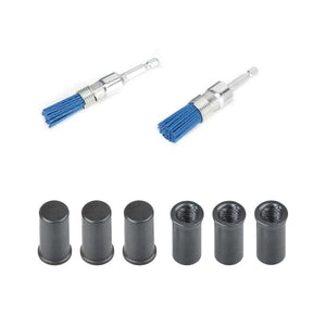 Kit Spazzole per pulizia del canale sede iniettori motori diesel - 19 pezzi